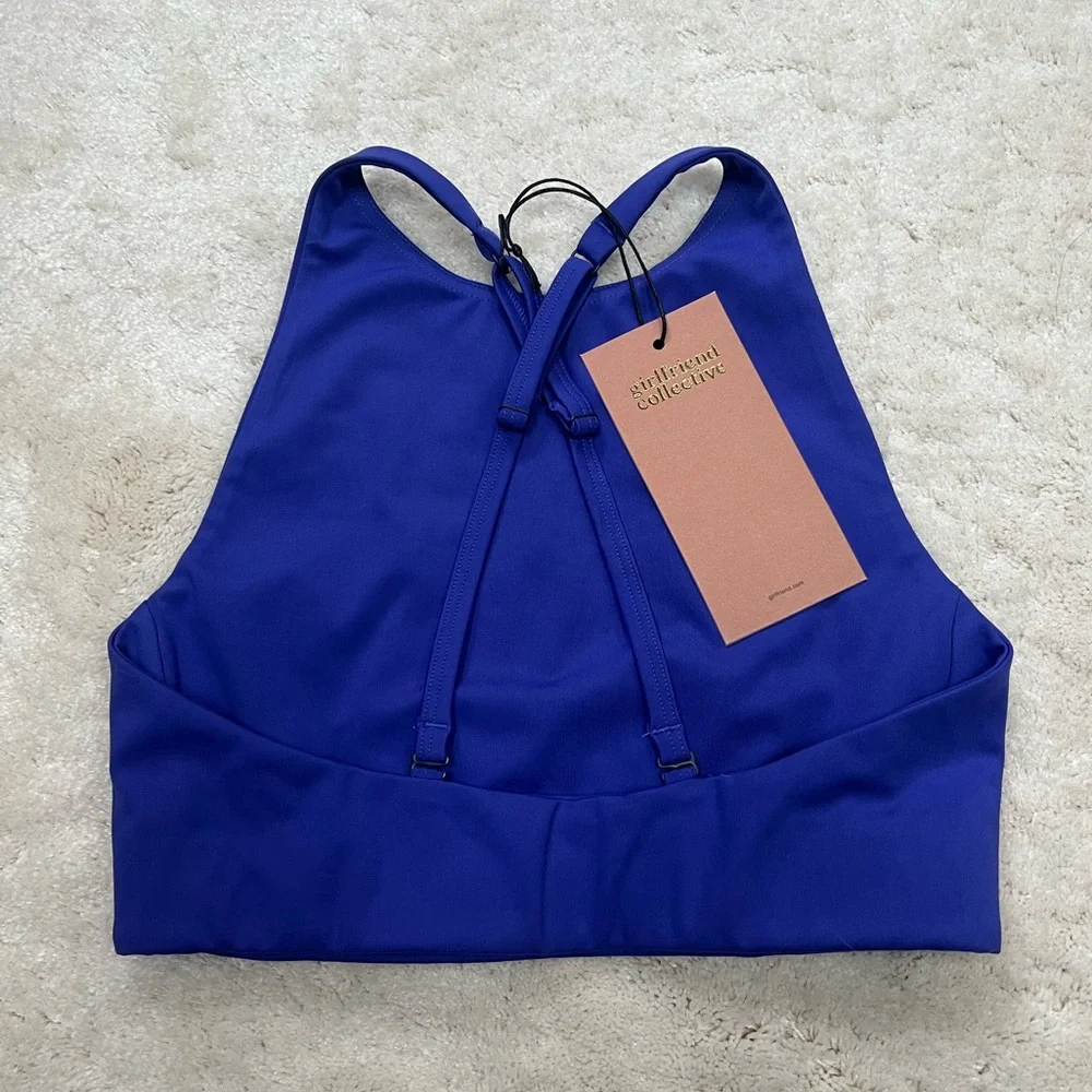 Girlfriend Collective Halter Sports Bra - Picture 2 of 4